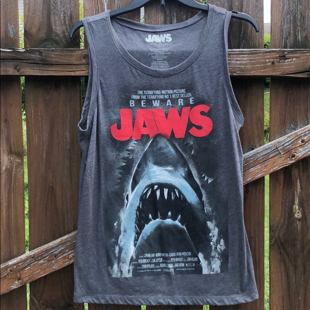 Jaws Movie Poster tank